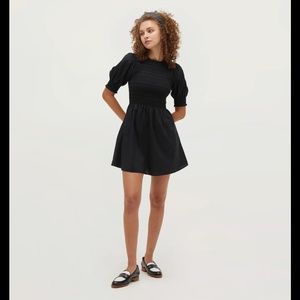Hill House The Vivi Nap Dress - Black Cotton × 1 Black Cotton / M